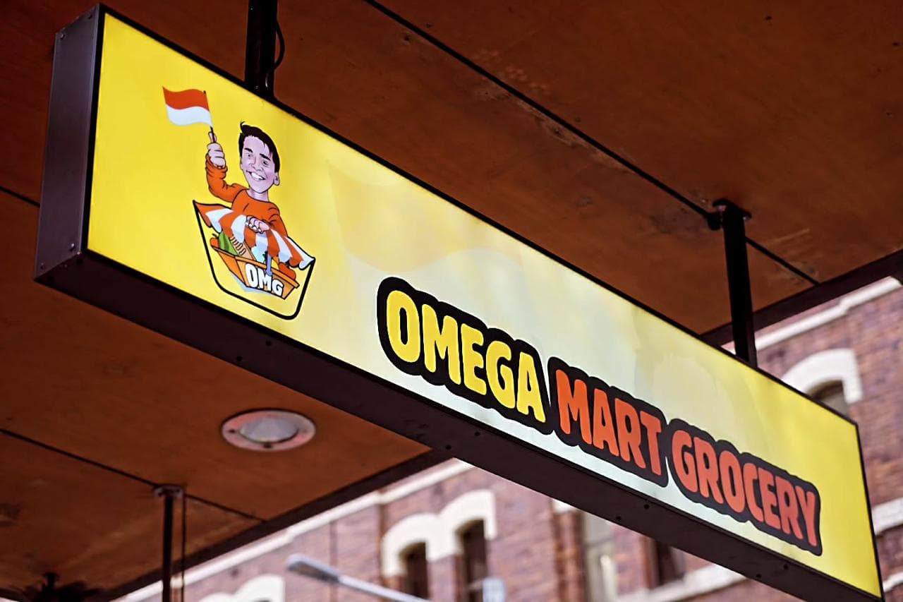 Asian grocery shop in Sydney with Indonesian food products and supermarket essentials